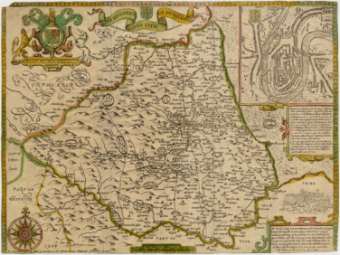 The bishoprick and citie of Durham. John Speed (1552?-1629), from an edition dated between 1713 and 1743. © Durham University Library (http://valentine.dur.ac.uk/pip/iwspip.asp?img=m0069&ref1=41)